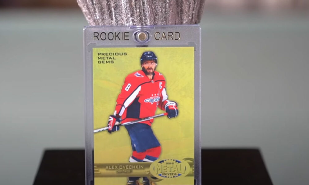 1/1 Retro PMG Gold Ovechkin Hockey Card