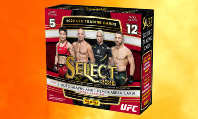 2022 Panini Select UFC Cards Hobby Box Drop Date Announced